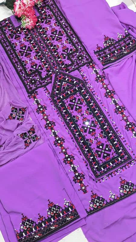 Balochi Embroidered dress 1