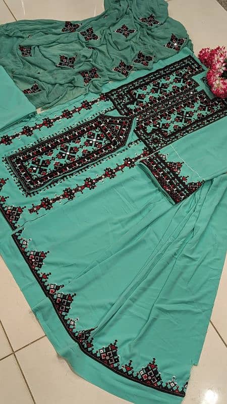 Balochi Embroidered dress 2