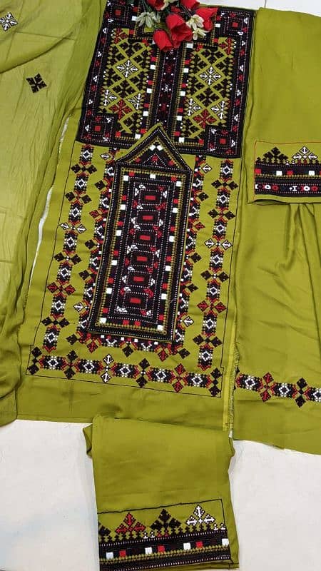 Balochi Embroidered dress 3