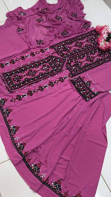 Balochi Embroidered dress 7