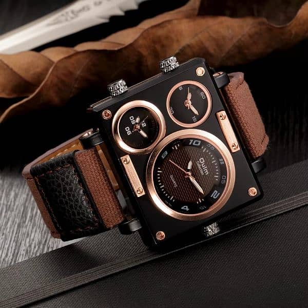 Oulm Watch Luxury Brand Men Fabric 1