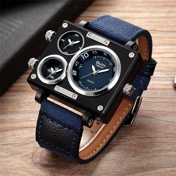 Oulm Watch Luxury Brand Men Fabric 2