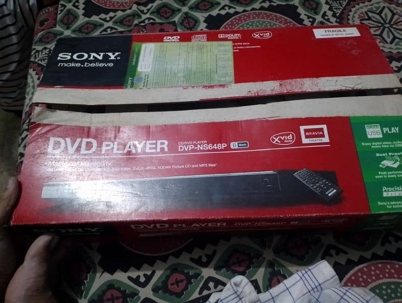 SONY dvd player  dvp-NS648P 2