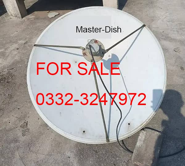 Master TV Dish For Sale 0