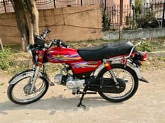 Union Star 70cc bike, 10/10 condition