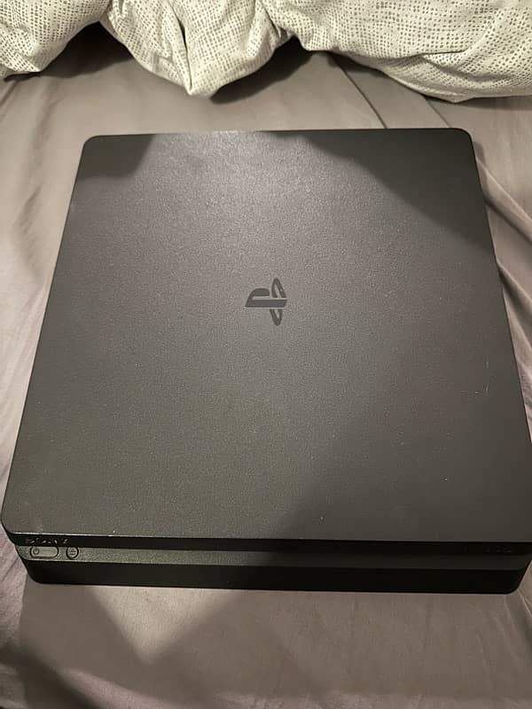 ps4 slim one tb for sale with 2 games and 2 controllers 2