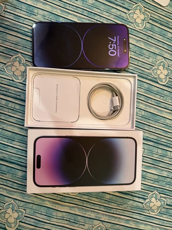 iPhone 14 Pro Max deep purple 256gb 0