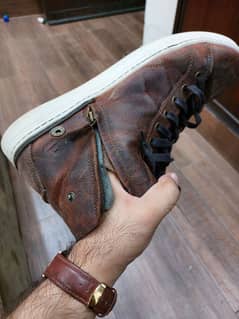 Red Brown Sneakers