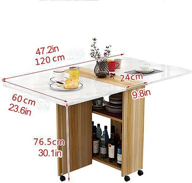 Foldable Dining Table 0