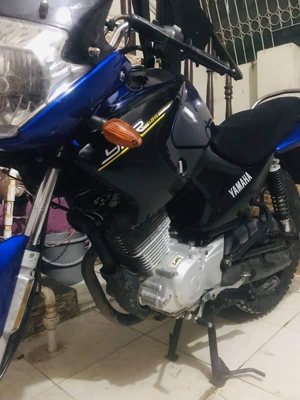 YBR 125 2018 Blue 1