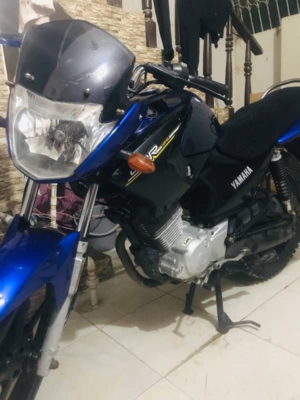 YBR 125 2018 Blue 3