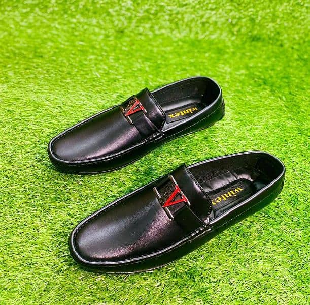 Men's shoes synthetic leather loafers 1