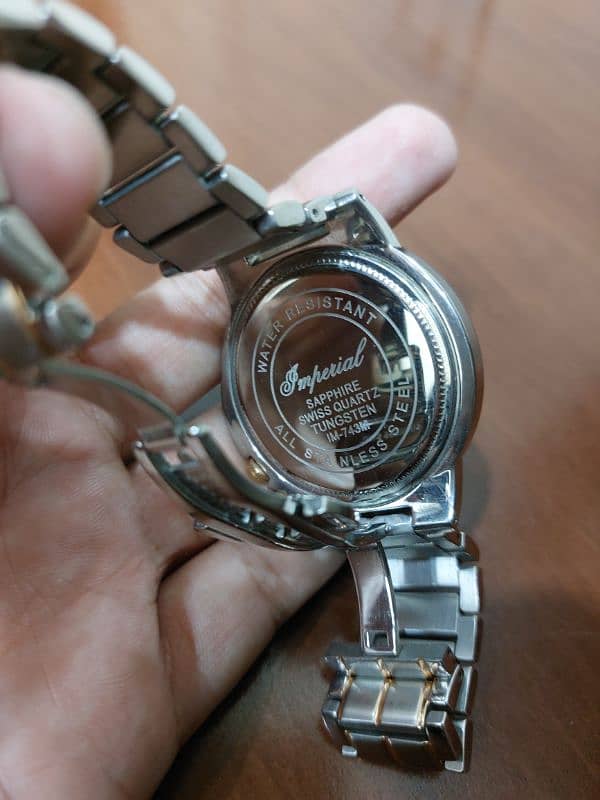 imperial watch diamond glass 7