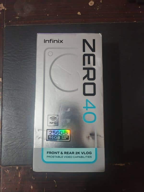 Infinix Zero 40 open box 2