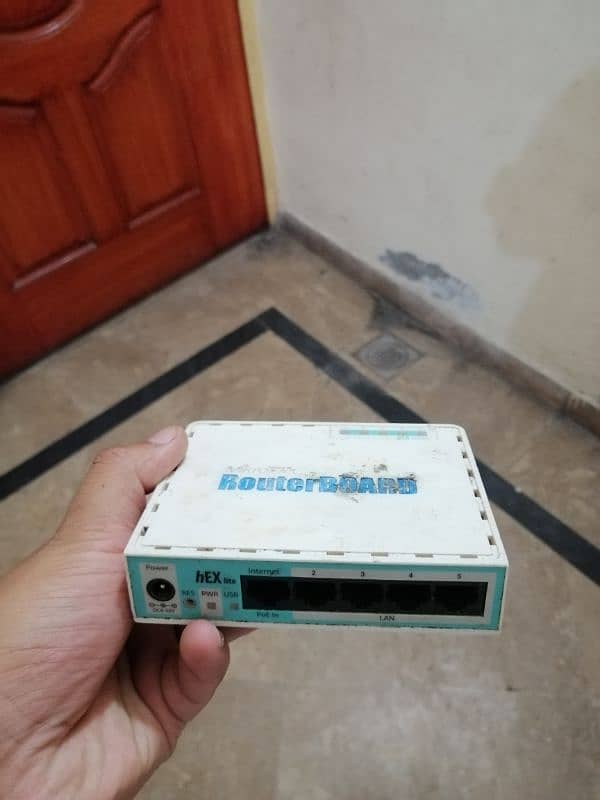 mikrotik router board hex lite 3