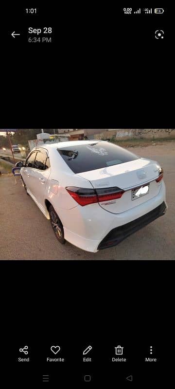 Toyota Corolla Altis 2022 . plz chasky waly door rahen 3