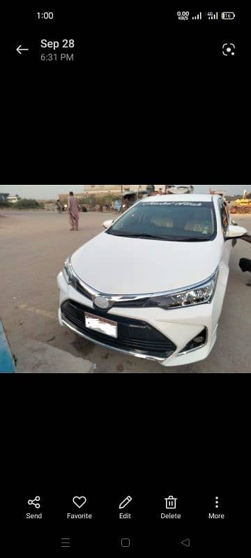 Toyota Corolla Altis 2022 . plz chasky waly door rahen 5