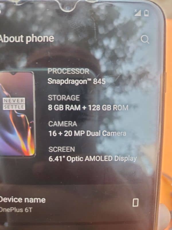 OnePlus 6t pta approved single sim 6