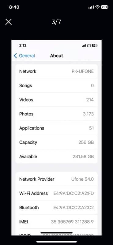 iphone x 256gb pta approved for sale 7