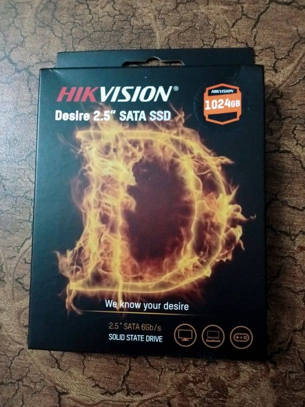 Hikvision 1tb Desire SSD New 0