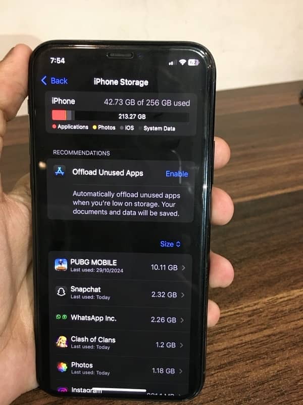 IPhone 11 Pro 256 Gb Dual Sim PTA approved 7