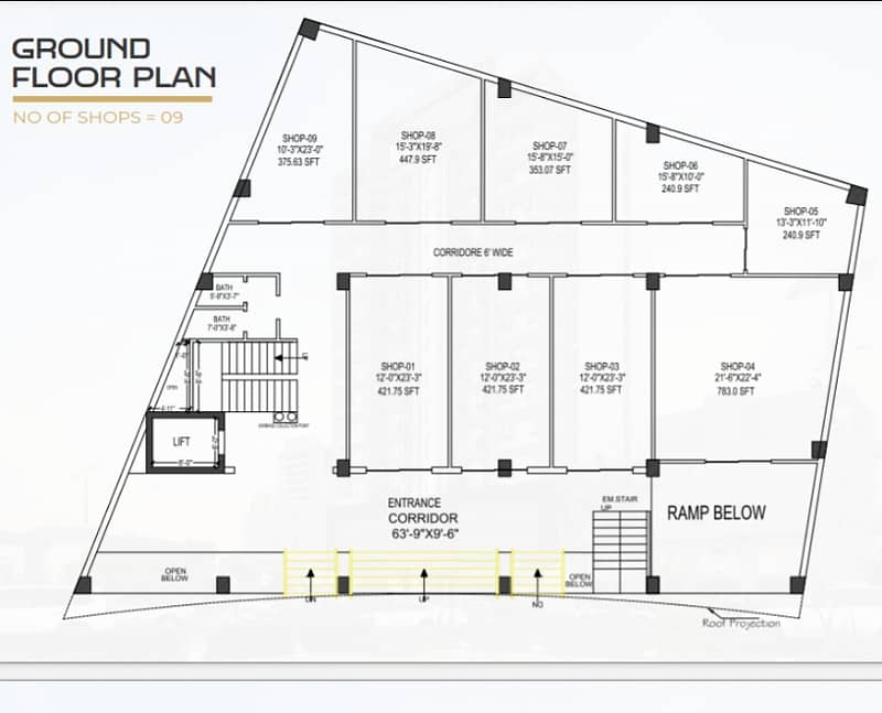 H-13 Lapiz Heights Studio Apartment For Sale On Easy Installment 3