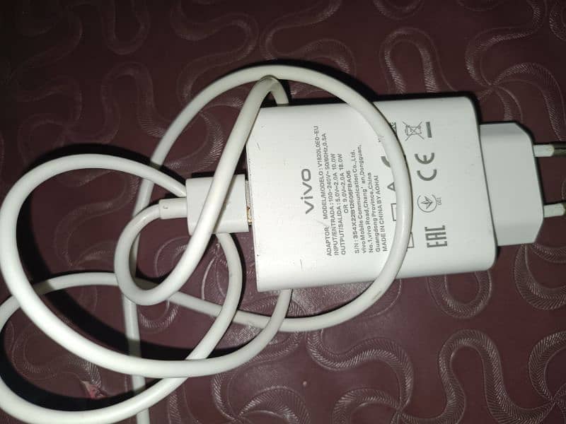 vivo original charger 18w type c cabal 0