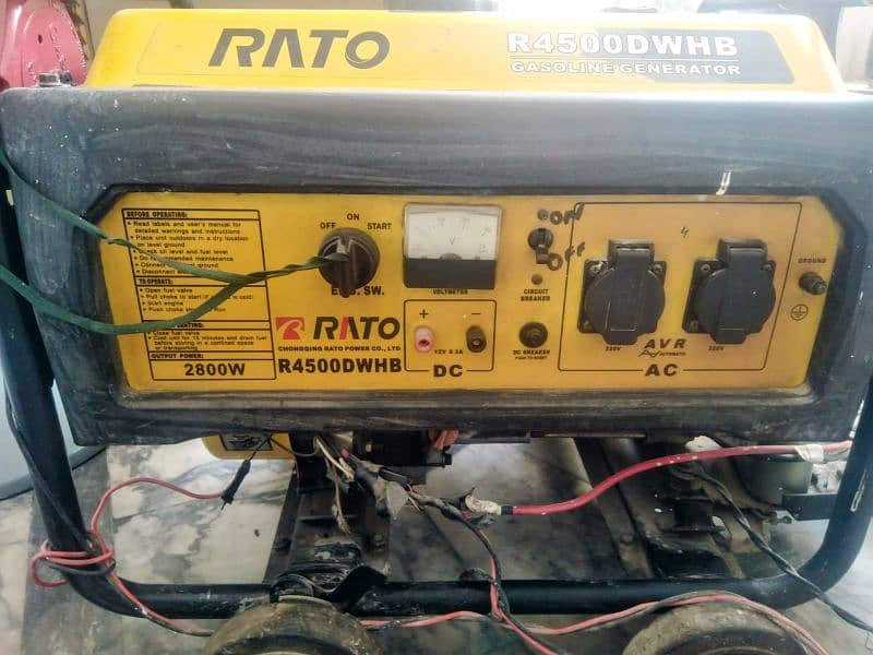 Generator RATO 3kv Gas/Petrol 3