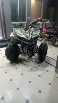 A atv is a good condition