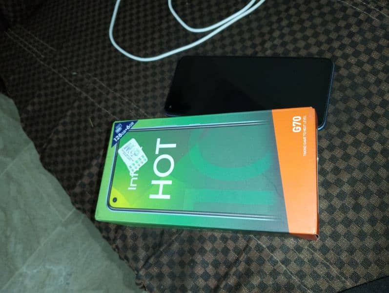 Infinix Hot 10 dual pta with box 8/128 0