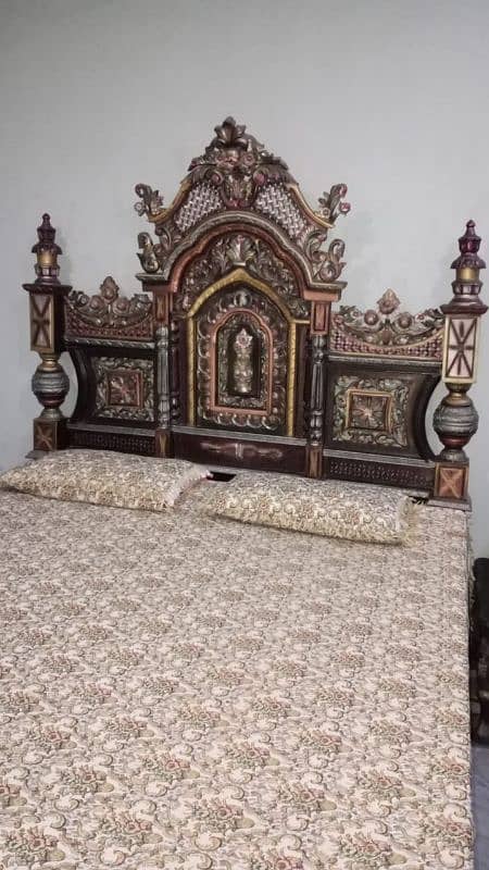 Pure chinioti king size bed 0