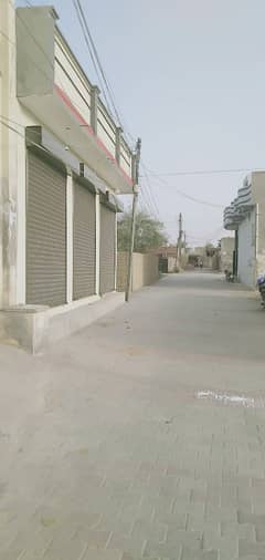 Shadab Colony 2Marla Corner 3Shops Urgent For Sale