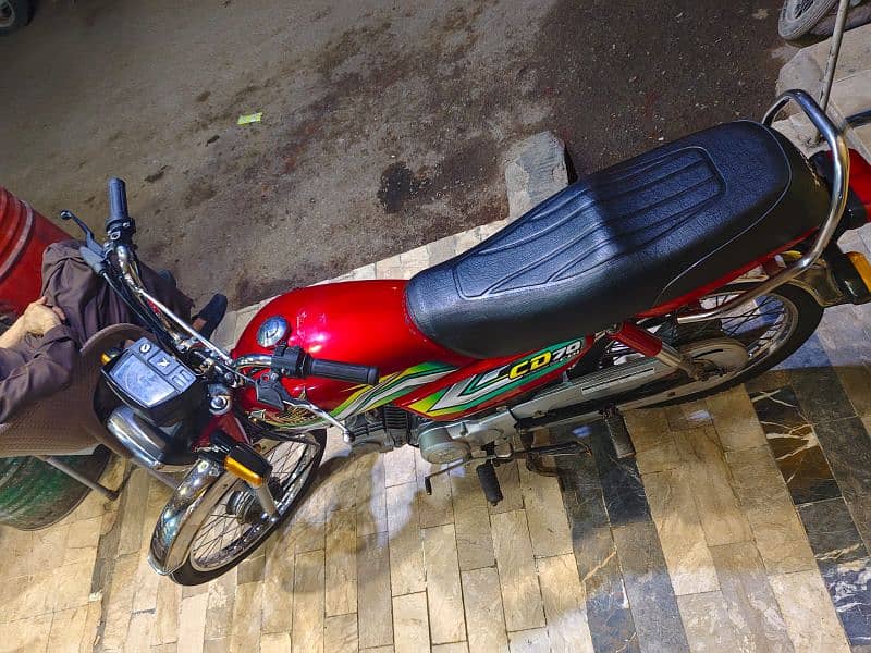 honda cd 70 RED 2023 0