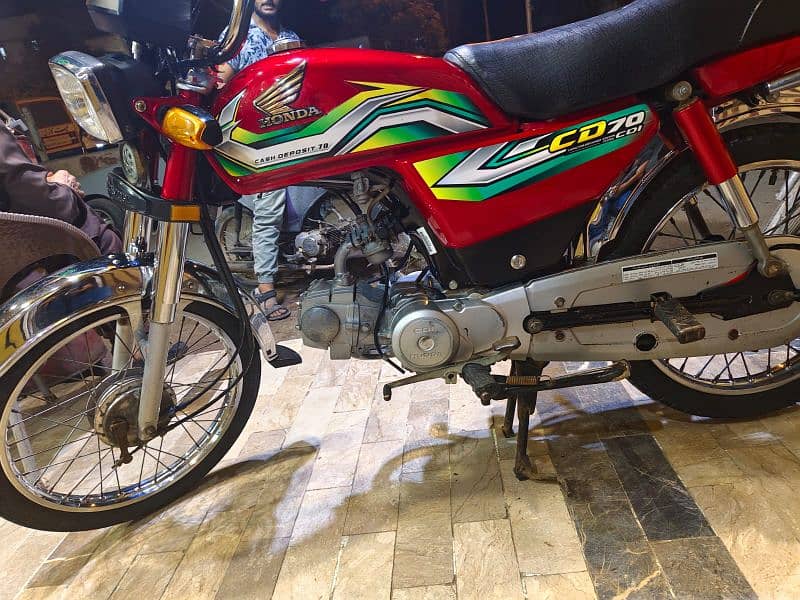 honda cd 70 RED 2023 2