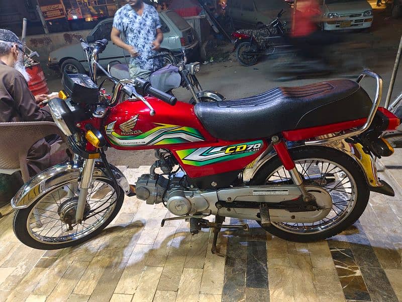 honda cd 70 RED 2023 3