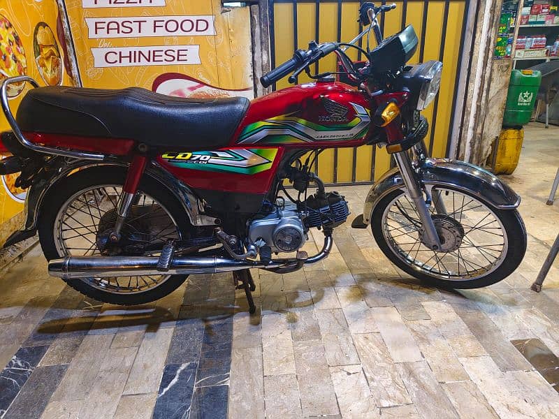 honda cd 70 RED 2023 7