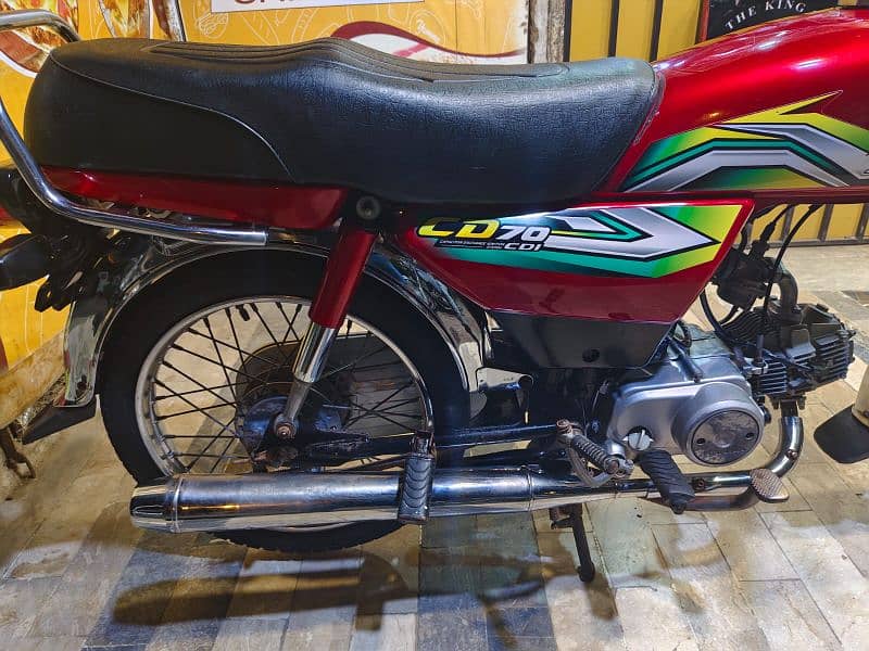 honda cd 70 RED 2023 9