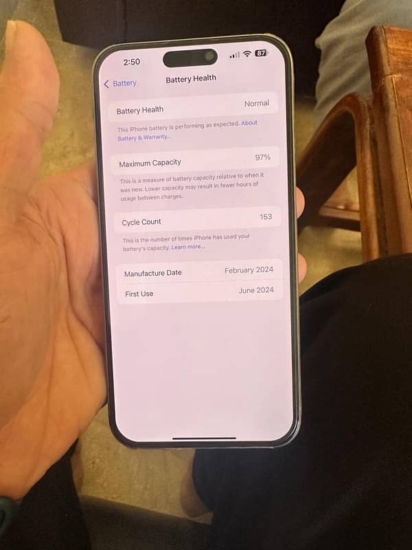 iPhone 15 pro max natural titanium 512gb 1