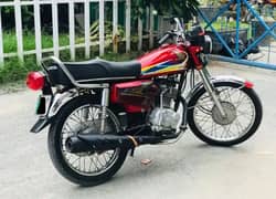 Honda CG 125 model,2019 for urgent sale