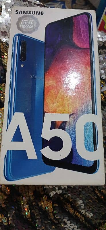 Urgent Sell Samsung Galaxy A50 4/128 official Pta approved 8