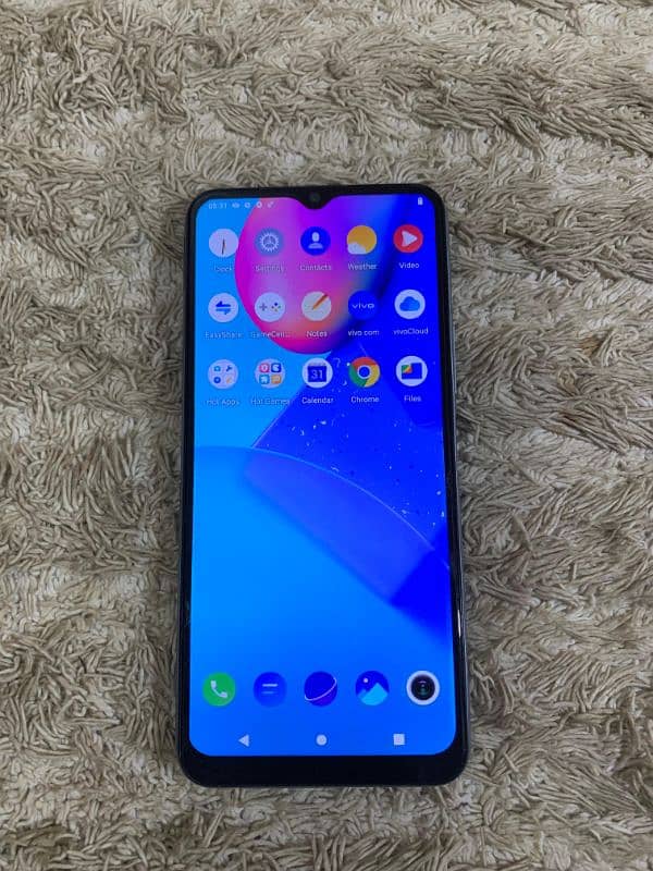 vivo Y 20 4/64 PTA approved Good condition and betry timing for sale 1