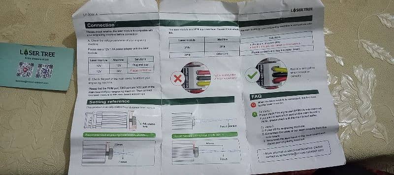 Lazer module all ok h only 3 days use LT-20W-A 2