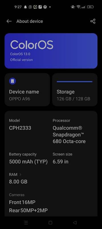 oppo a96 2