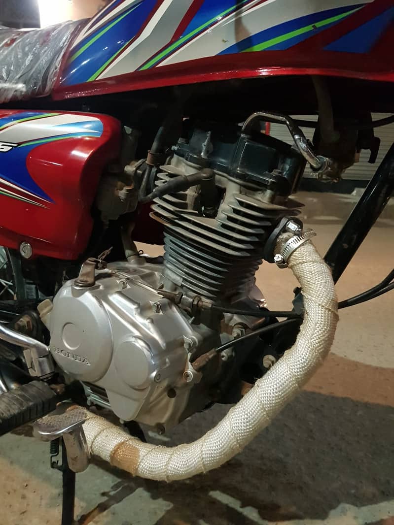 Honda CG 125 2022 Advance Karachi nmbr 1