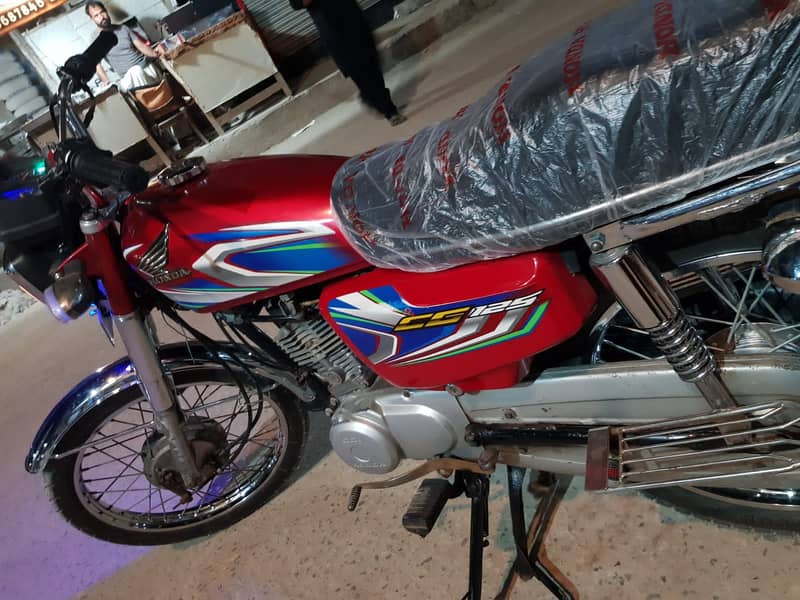 Honda CG 125 2022 Advance Karachi nmbr 2