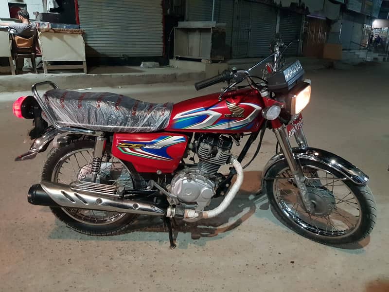 Honda CG 125 2022 Advance Karachi nmbr 5