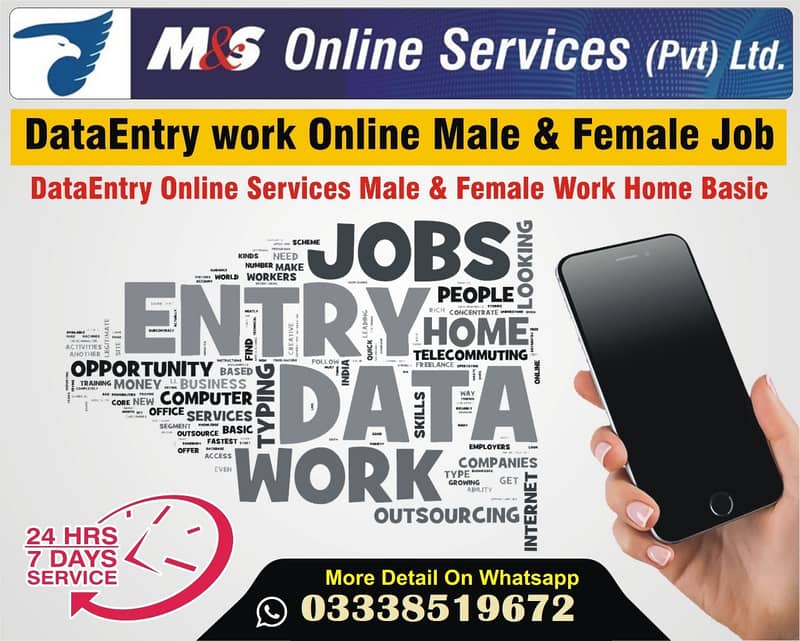 Easy Work DataEnter job male / female parts jobs available 0