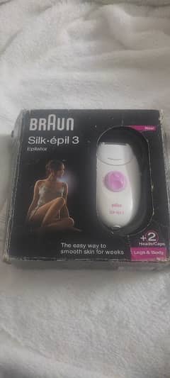 BRAUN original 3 in 1 epilator