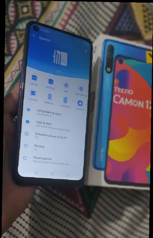 Tecno Cammon 12 air 4/64 very good condion 0