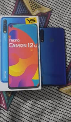 Tecno Cammon 12 air 4/64 very good condion